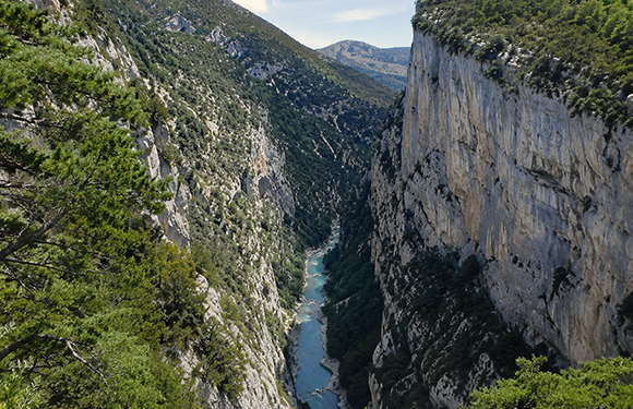 Canyon gours du ray